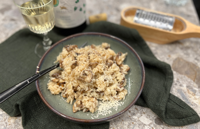 Risotto aux champignons