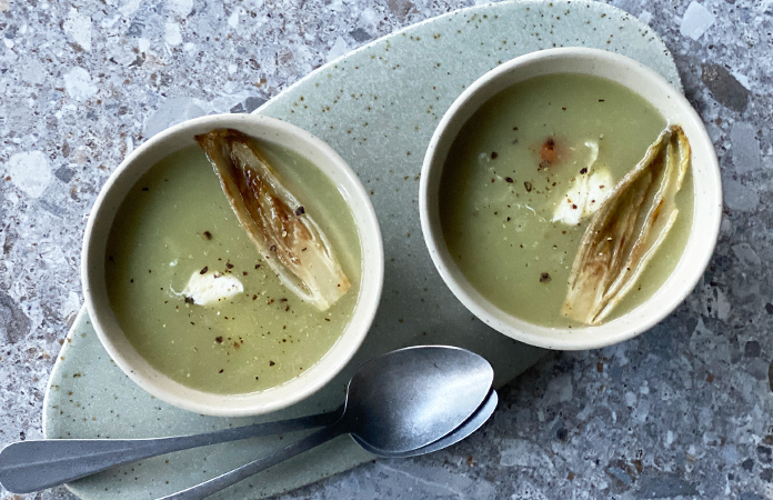 Soupe aux chicons gourmande