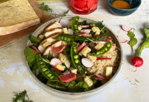 Salade printanière au fromage de chez nous | Une recette parfumée