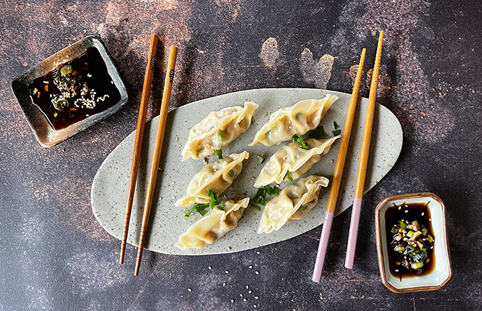 Gyoza maison | Cuisson au four vapeur