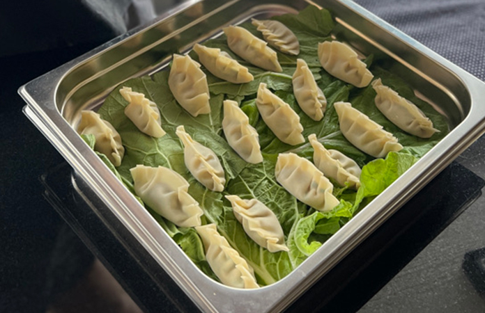 Gyoza maison | Cuisson au four vapeur