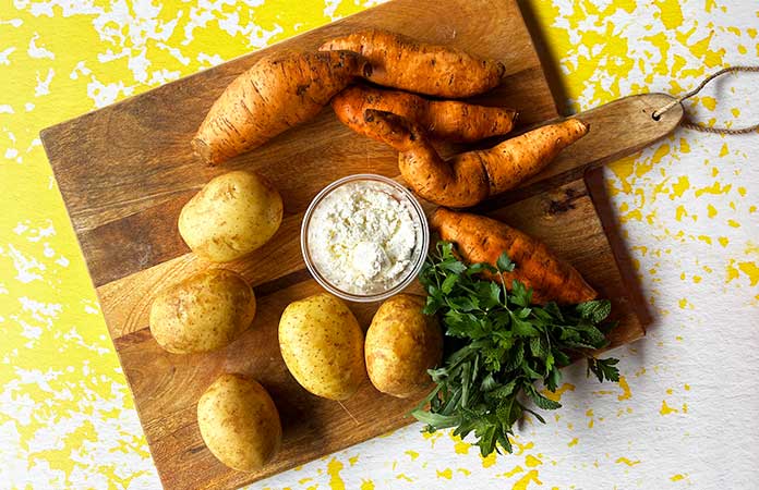 Frites au four | Pomme de terre VS Patate douce 