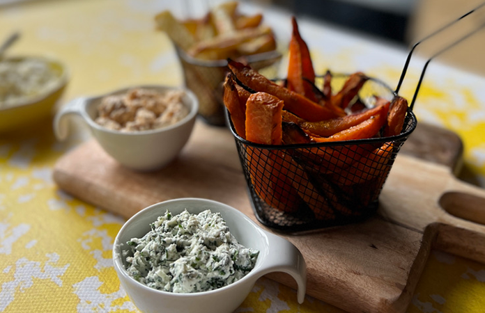 Frites au four | Pomme de terre VS Patate douce 