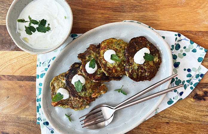 Galette de courgette