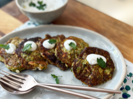 Galette de courgette