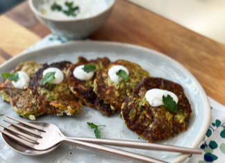Galette de courgette
