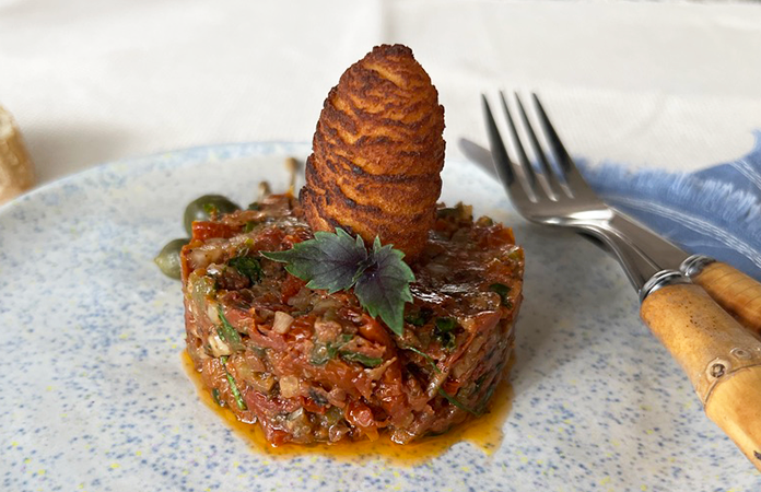 Tartare de tomates séchées 