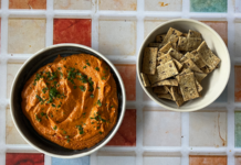 dips poivron feta