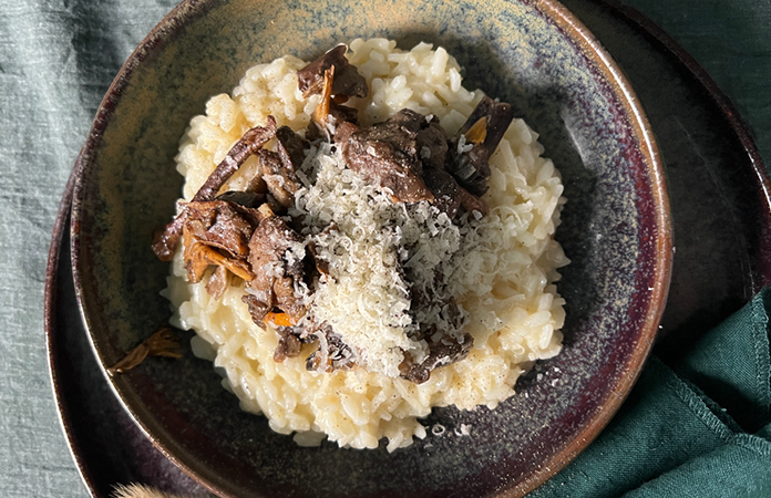 Risotto aux champignons 