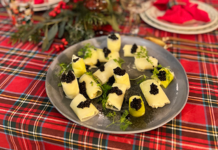 Mini rouleaux de poireaux au caviar