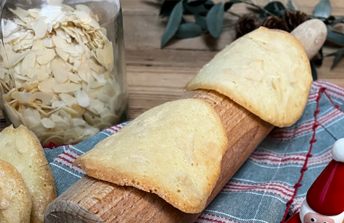 Tuiles aux amandes | Biscuits ultra fin 