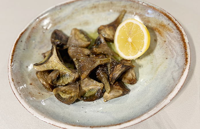 Artichaut poivrade sauté au vin blanc