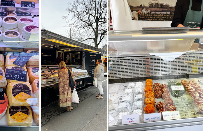 Fromage marché du Chatelain