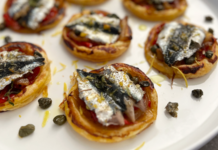 Tartelettes aux sardines et poivrons