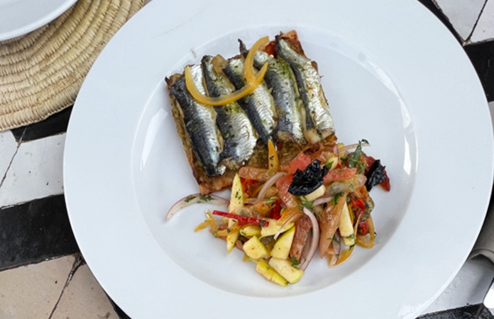 Tartelettes aux sardines et poivrons