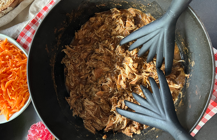 Poulet Effiloché à la Bière 