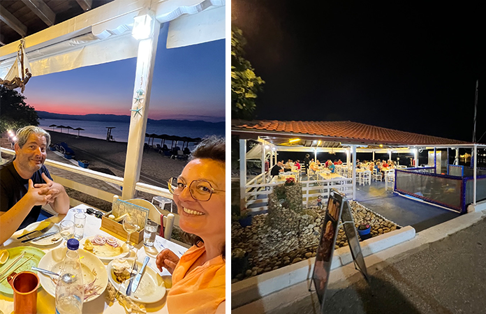 Kpvotayns restaurant Nea Roda Halkidiki Grèce