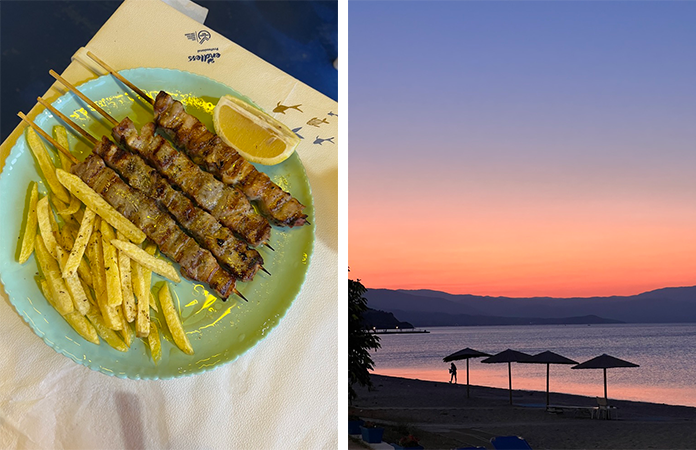 Kpvotayns restaurant Nea Roda Halkidiki Grèce