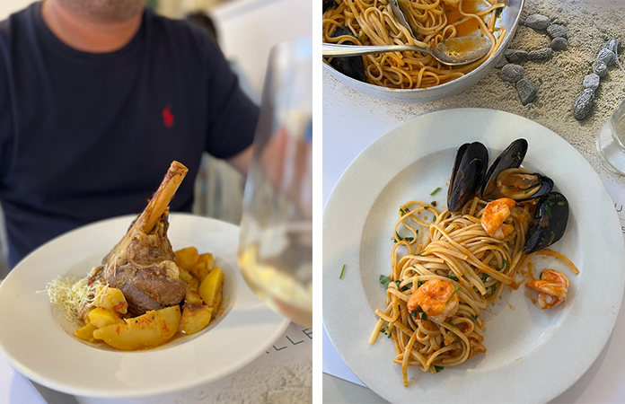 Mouragio ouranopilis restaurant halkidiki