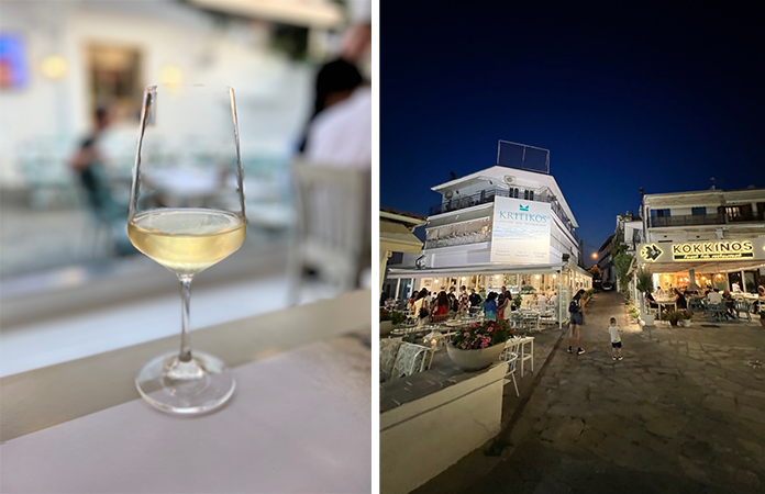 Mouragio ouranopilis restaurant halkidiki