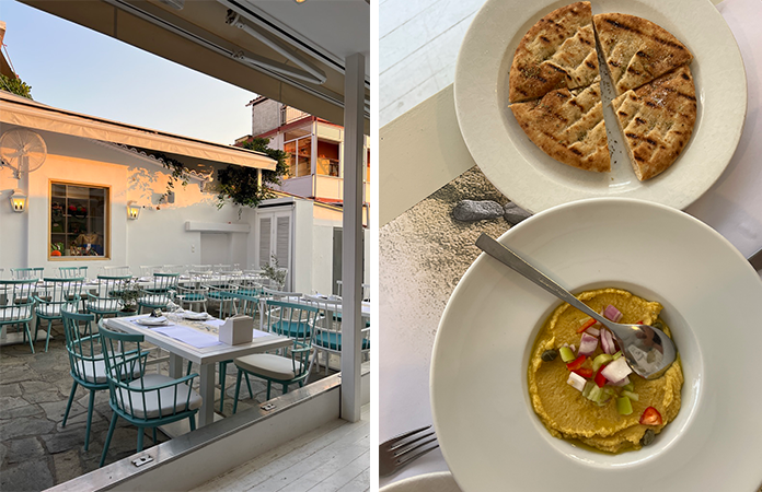 Mouragio ouranopilis restaurant halkidiki