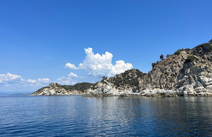 Louer un bateau Halkidiki Grèce