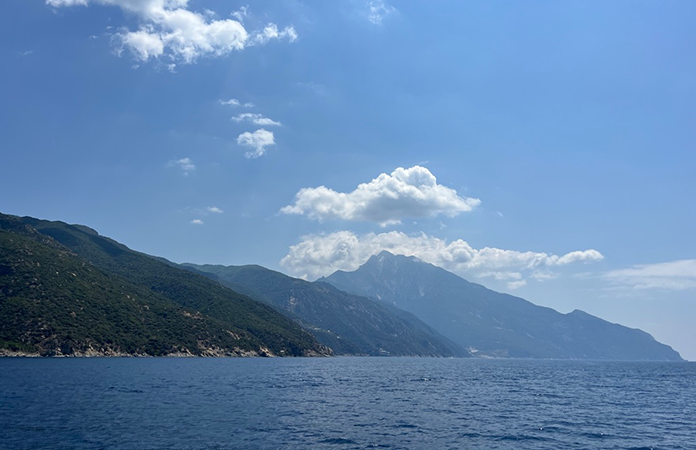 'émerveiller des Monastères du Mont Athos