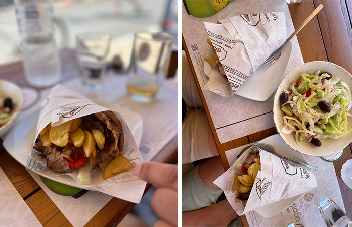 Original Greek Gyros Ouranopolis