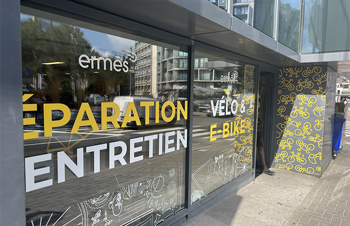 Vélo Ermes réparation Ixelles