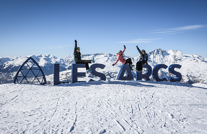 Les arcs station de ski activité