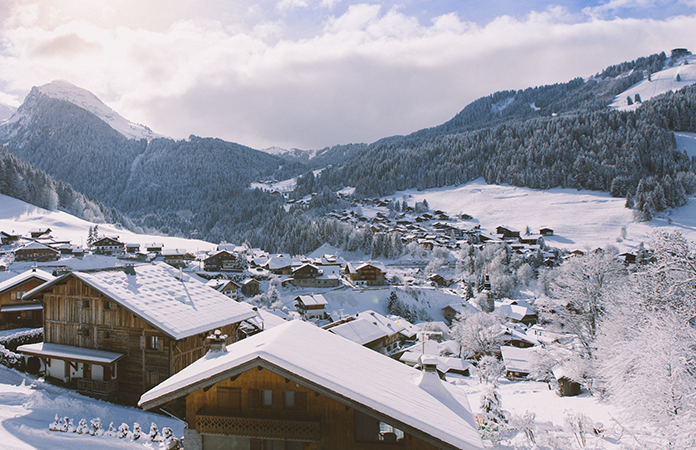 Les menuises station de ski montage neige