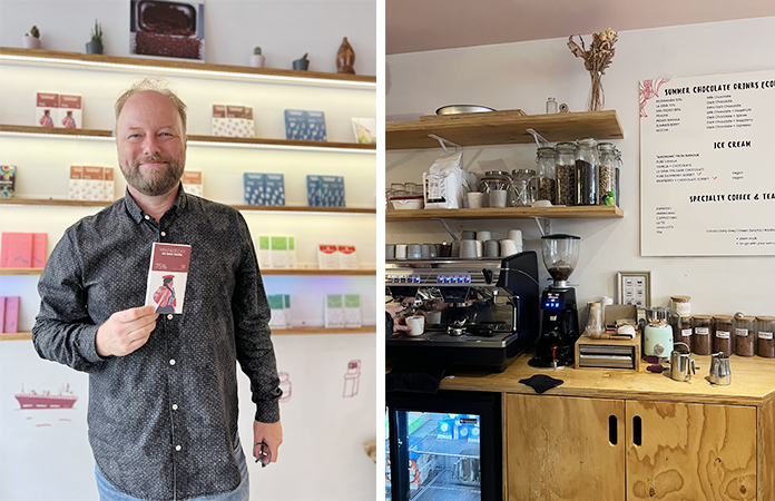 Mike and Becky chocolatier Uccle