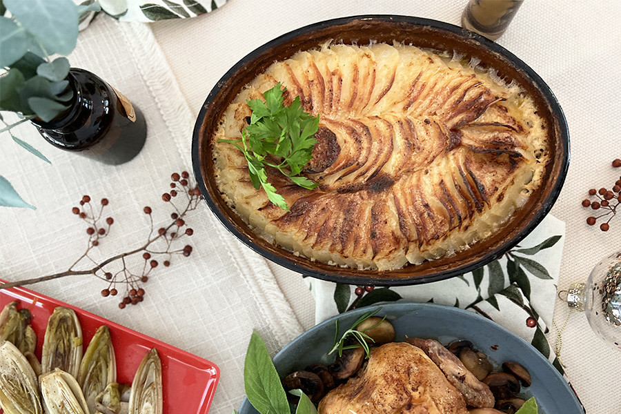 Gratin dauphinois au fromage ma recette tradition 
