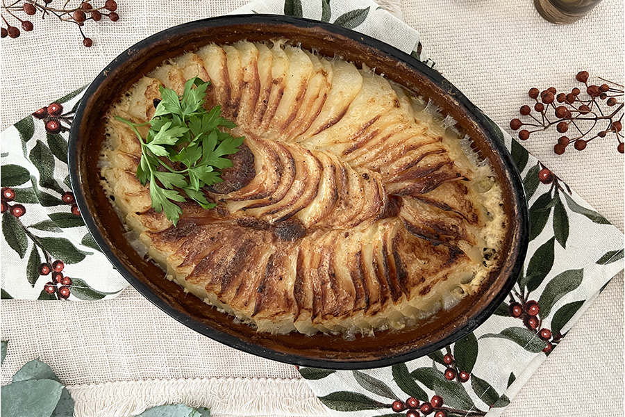 Gratin dauphinois au fromage ma recette tradition 