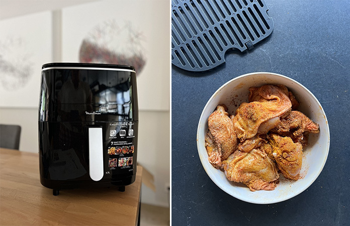 J'ai testé l'Airfryer Moulinex + 2 recettes