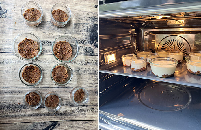 Cheesecake en verrine