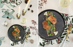 Croquette au fromage festive pour noël