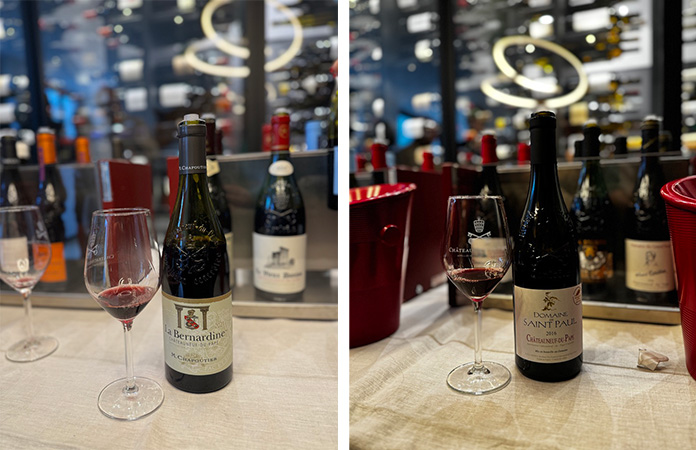 Menssa Christophe Hardiquest et les vins Châteauneuf du pape