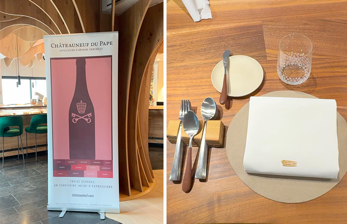 Menssa Christophe Hardiquest et les vins Châteauneuf du pape