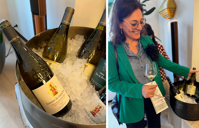 Menssa Christophe Hardiquest et les vins Châteauneuf du pape