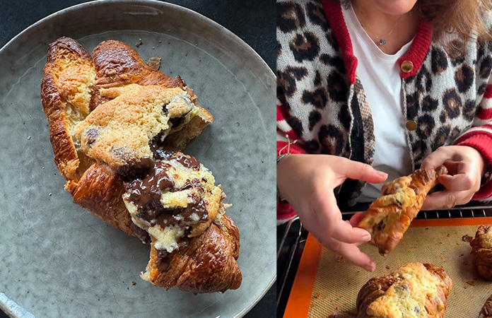 Crookie : quand le croissant rencontre le cookie