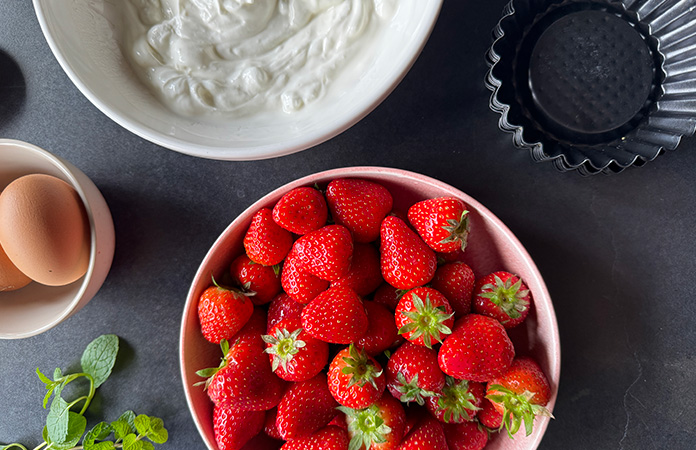 Tarte aux fraises sans gluten