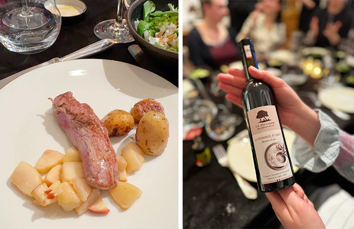Agneau pomme et vinaigre