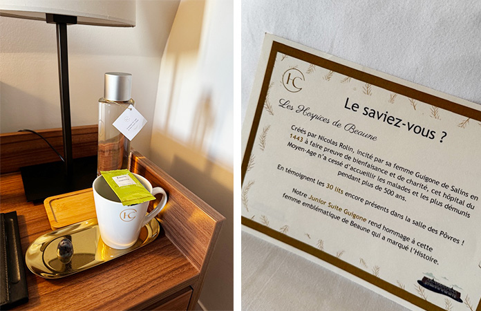 Hostellerie Cèdre Beaune Bourgogne chambre