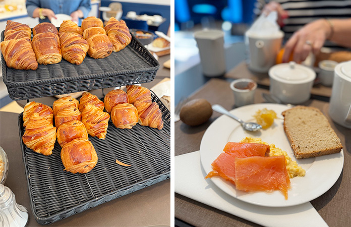 Petit déjeuner Hostellerie Beaune