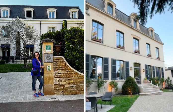 l’Hostellerie Cèdre à Beaune restaurant étoilé