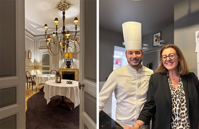 l’Hostellerie Cèdre à Beaune restaurant étoilé