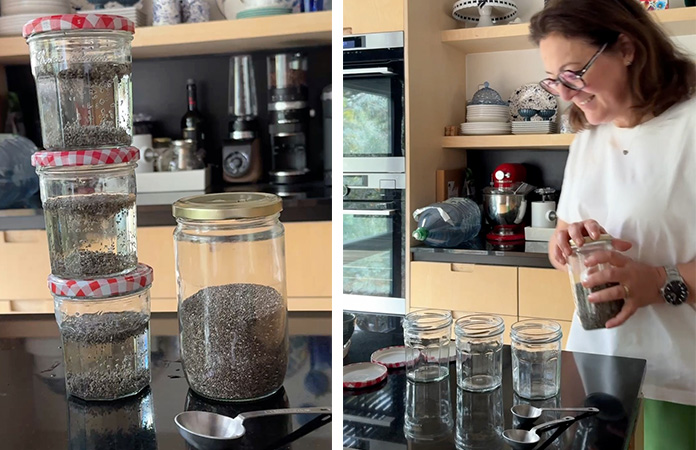 eau de chia hydratation