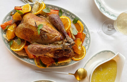 Comment réussir une pintade à l’orange pour les fêtes ?