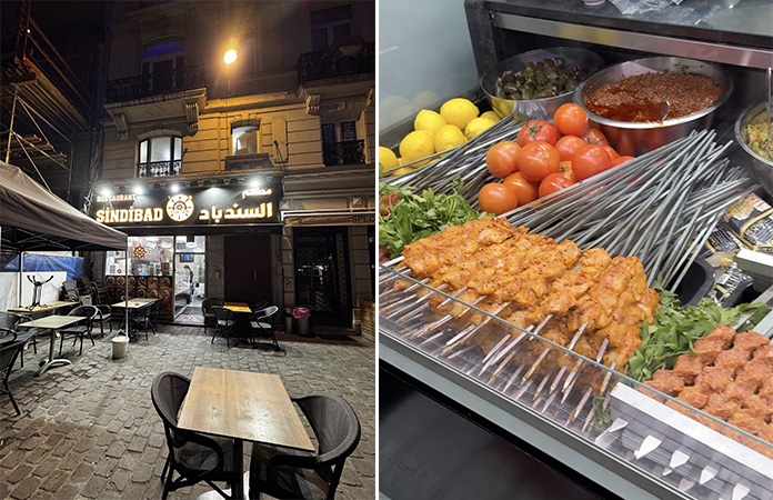 Shawarma chez Sindibad, restaurant libanais au centre de Bruxelles